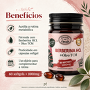 Berberina HCL + Óleo TCM 1000 mg – Canteiro de Ervas