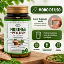 Moringa + Psyllium 700 mg – 120 Cápsulas | Canteiro de Ervas