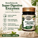 Super Digestive Enzymes Canteiro de Ervas 200mg 60Caps