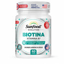 Biotina Vitamina B7 Sunfood 500mg 60Caps