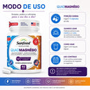 Quadmagnésio Sunfood 1500mg 60Caps