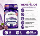Trans-Resveratrol Sunfood 1000mg 60SoftGels