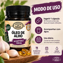 Óleo de Alho 700mg – 60 Softgels | Canteiro de Ervas