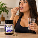 Psyllium + Cavalinha 500 mg – 120 Cápsulas | Canteiro de Ervas