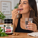 Ginseng Coreano + Rhodiola 700 mg – 60 Cápsulas | Canteiro de Ervas