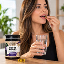 Óleo de Prímula + Óleo de Borragem + Vitamina E – 60 Softgels | Canteiro de Ervas