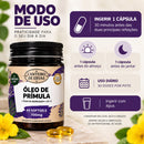 Óleo de Prímula + Óleo de Borragem + Vitamina E – 60 Softgels | Canteiro de Ervas