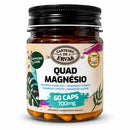 Quad Magnésio 700mg – 60 Cápsulas | Canteiro de Ervas