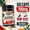 Uxi Amarelo + Unha-de-Gato 700mg – 60 Cápsulas | Canteiro de Ervas