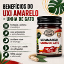 Uxi Amarelo + Unha-de-Gato 700mg – 60 Cápsulas | Canteiro de Ervas