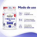 Ômega 3-6-9 EPA Sunfood 2000mg 60 Softgels